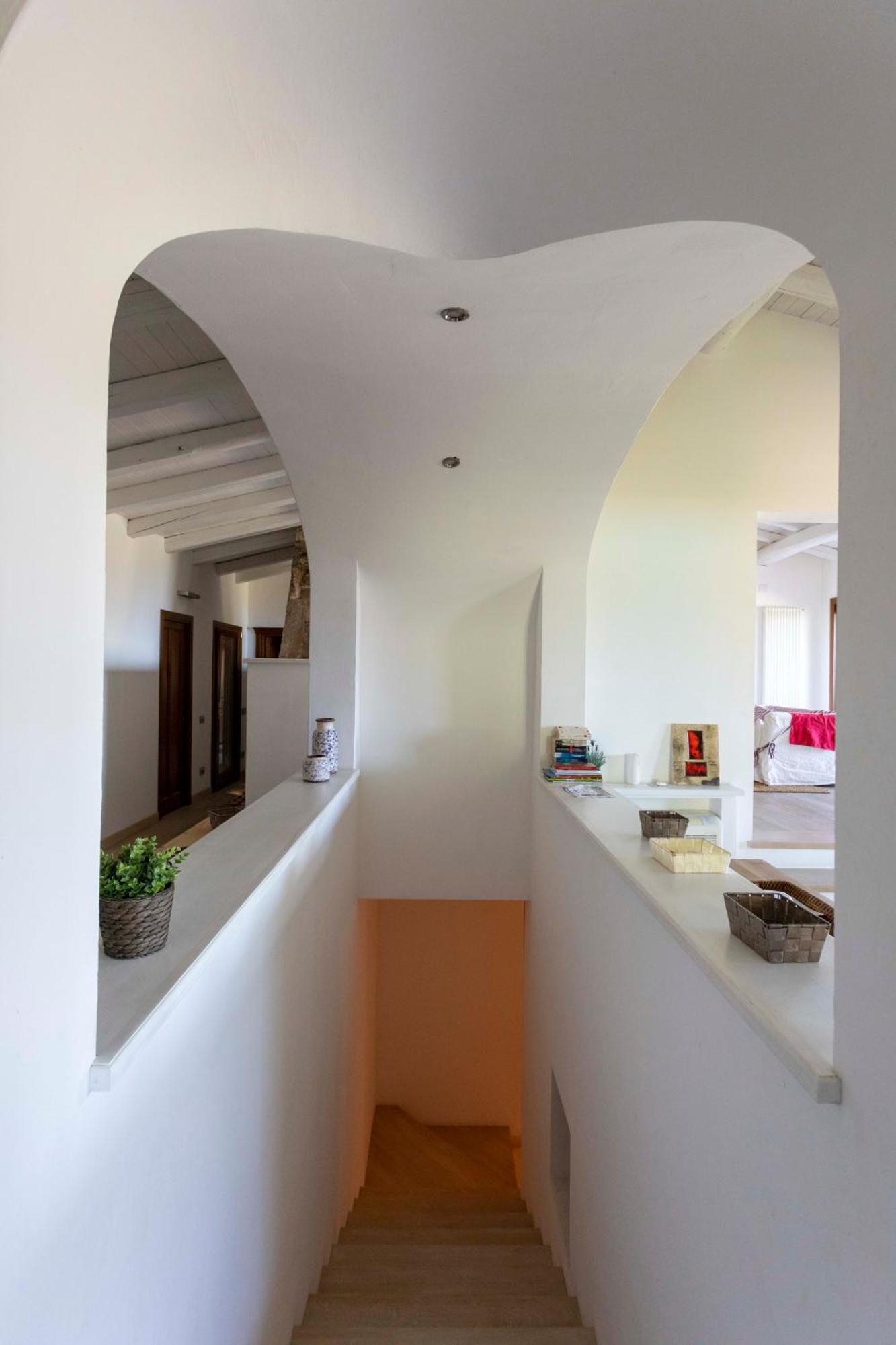 Villa Alba Esclusiva Villa Con Piscina A Sfioro E Vista Mozzafiato Sul Mare Cugnana Exterior photo