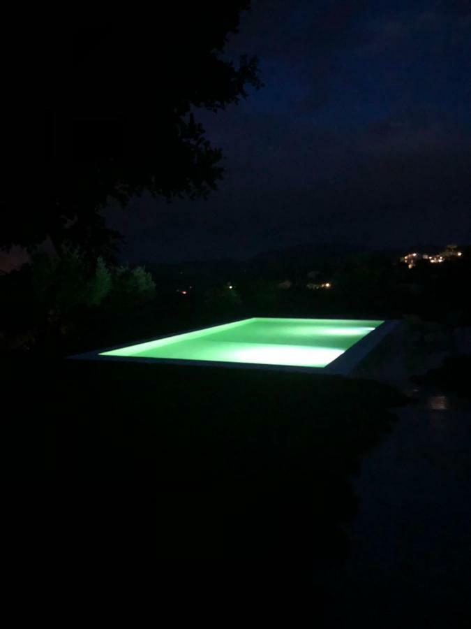 Villa Alba Esclusiva Villa Con Piscina A Sfioro E Vista Mozzafiato Sul Mare Cugnana Exterior photo